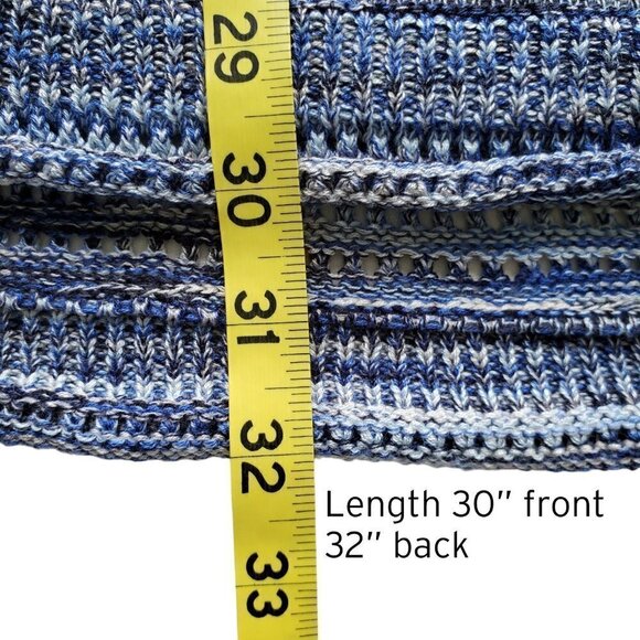 Open Weave Beachy Lightweight Longer length Boho Sweater Top Size XL - Picture 7 of 14